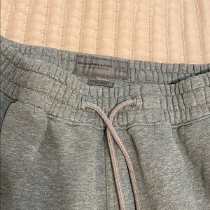 Abercrombie & Fitch Heather Gray Joggers